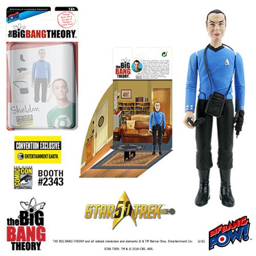 The Big Bang Theory / Star Trek: The Original Series Sheldon (Series 2) 3 3/4-Inch AF - Convention Exclusive