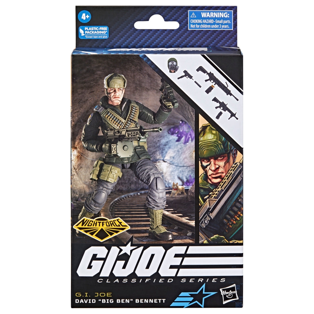 G.I. Joe Classified Series Nightforce David "Big Ben" Bennett 6-Inch Action Figure