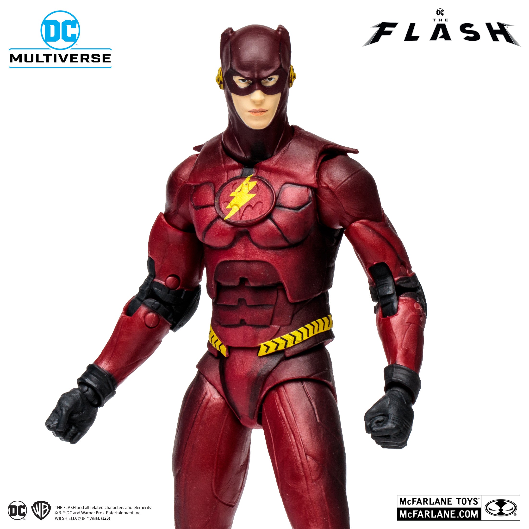 Flash Dc Multivese DC Multiverse The Flash (Movie): Flash (Batman Costume) 7-Inch Action ...