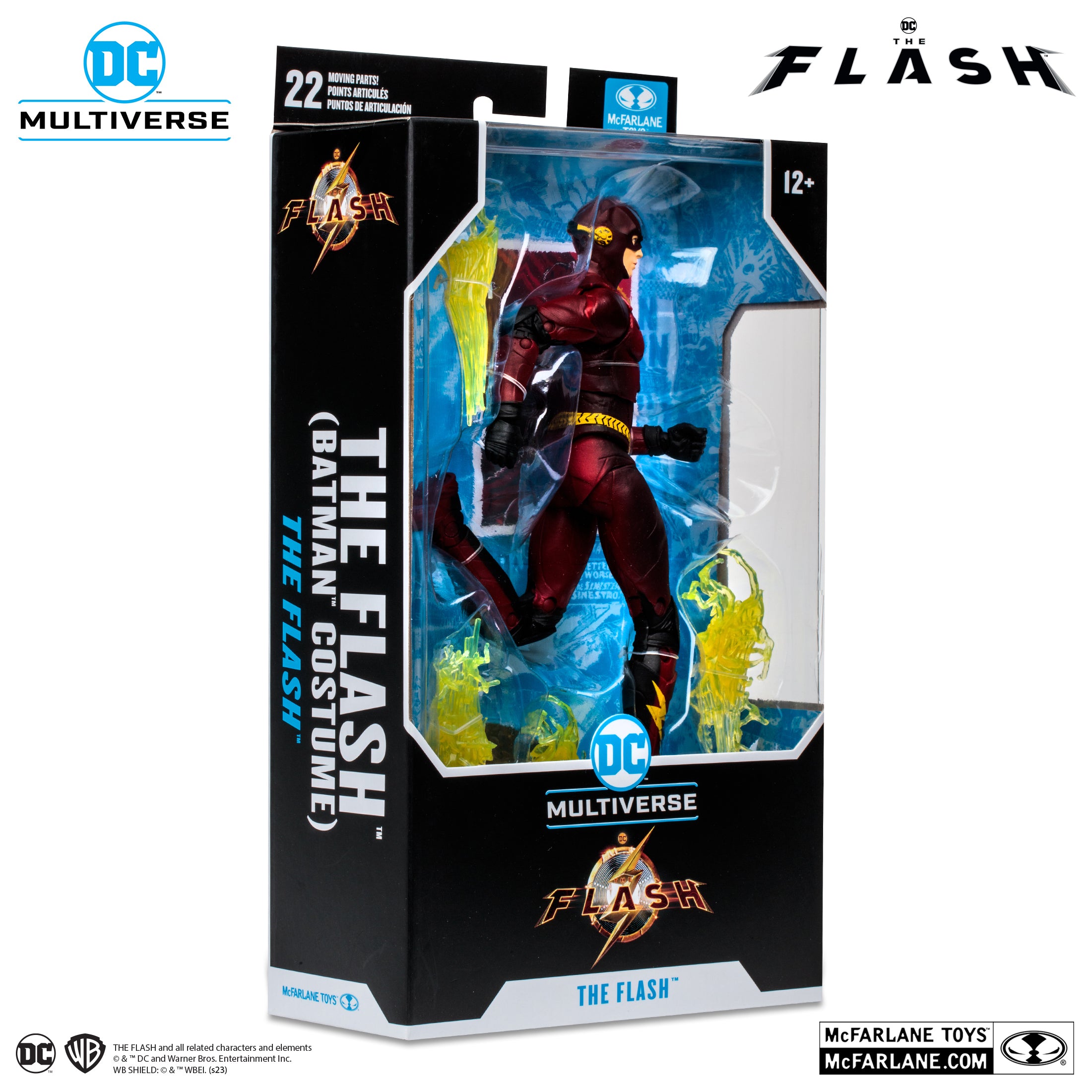 Flash Dc Multivese DC Multiverse The Flash (Movie): Flash (Batman Costume) 7-Inch Action ...