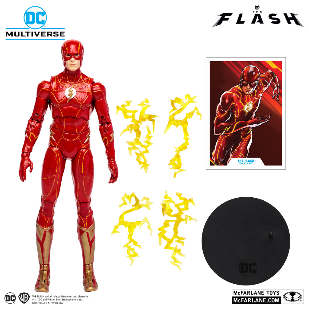 DC Multiverse The Flash (Movie): Flash (Speed Force) 7-Inch Action Figure