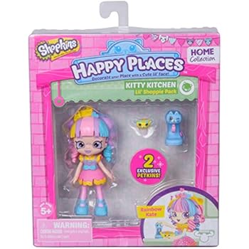 Shopkins Happy Places S1 Rainbow Kate Lil' Shoppie Pack (Kitty Kitchen)