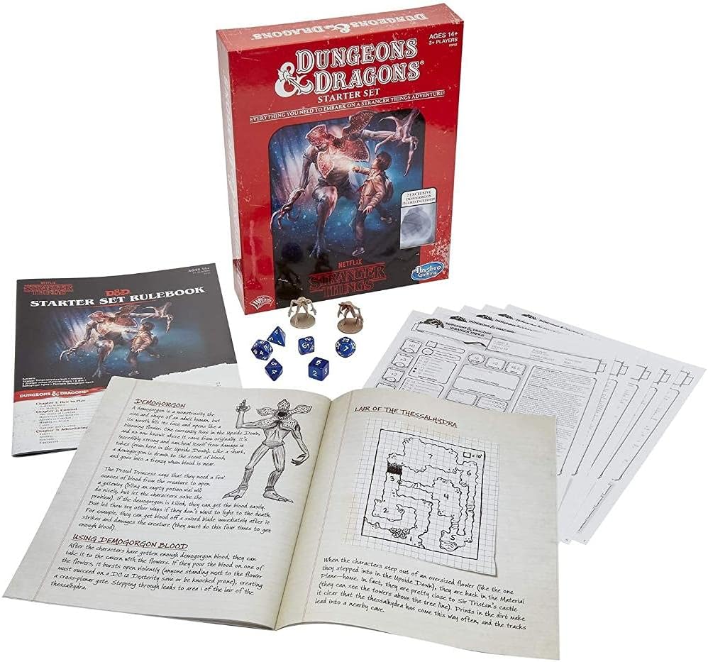 Stranger Things Dungeons & Dragons Roleplaying Game Starter Set