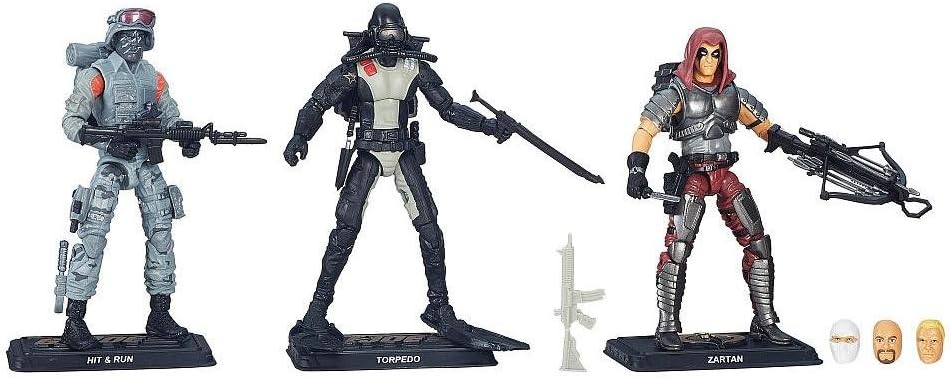 G.I. Joe, 50th Anniversary: Vanishing Act Action Figure Set 3 Pack 3.75" AF
