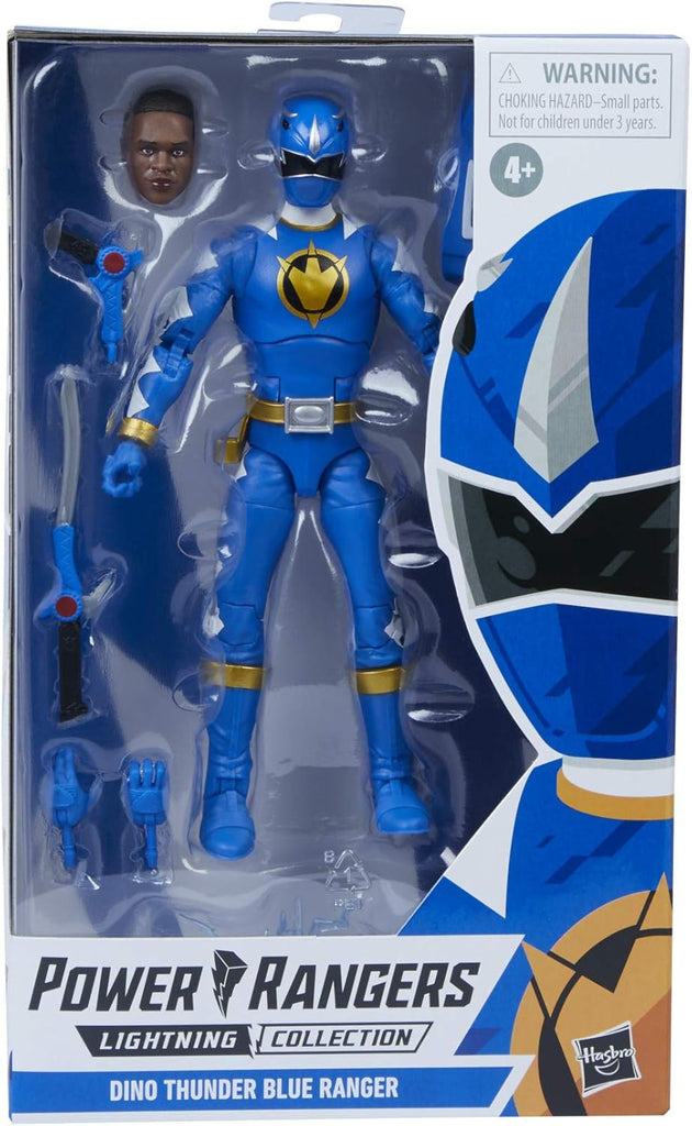 Power Rangers Lightning Collection 6" Dino Thunder Blue Ranger Action Figure