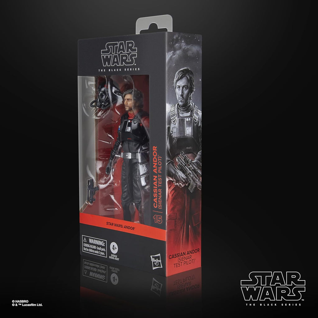 Black Series Star Wars: Andor - Cassian Andor (Sienar Test Pilot) 6" Action Figure