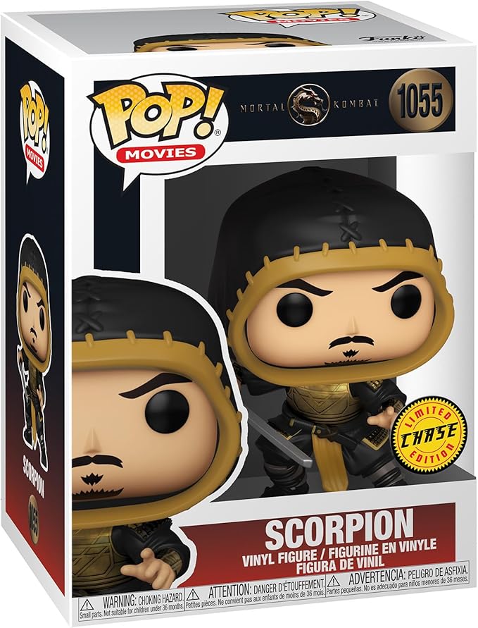 Funko POP! Movies: Mortal Kombat - Scorpion (Metallic)