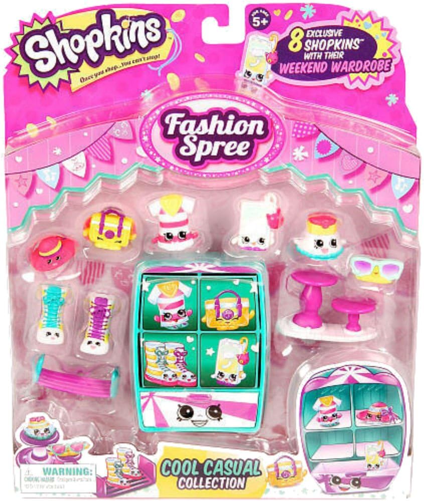 Shopkins Fashion Spree - Cool & Casual Collection Playset