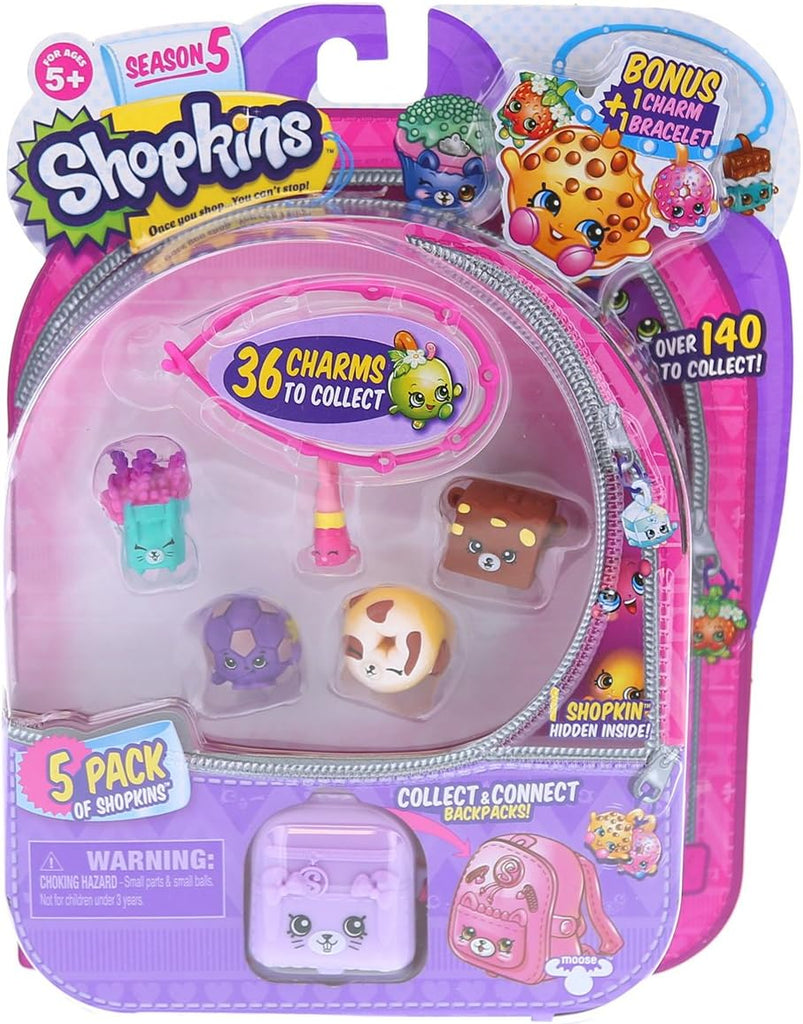 Shopkins Season 5 (5 Pack) (Styles Will Vary)