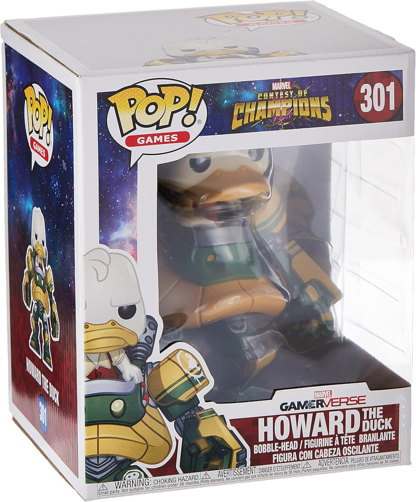 Funko POP Games: Marvel - Contest of Champions - Howard The Duck 6-Inch Collectible Figure