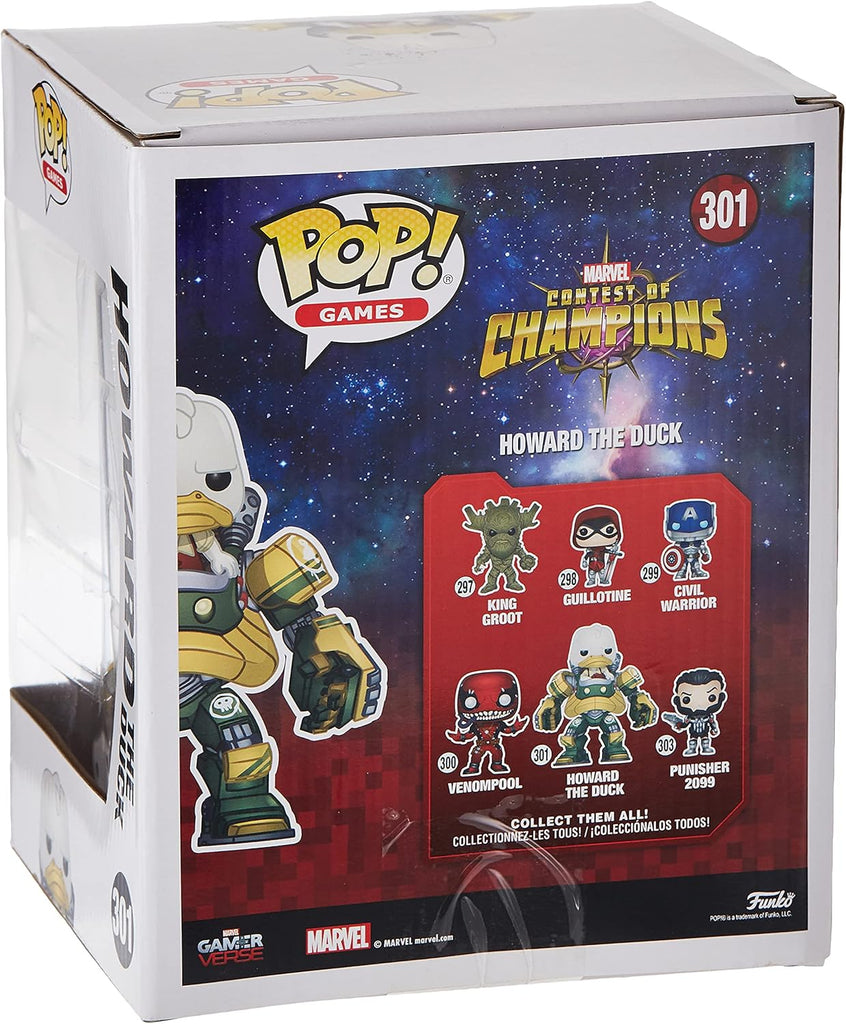 Funko POP Games: Marvel - Contest of Champions - Howard The Duck 6-Inch Collectible Figure