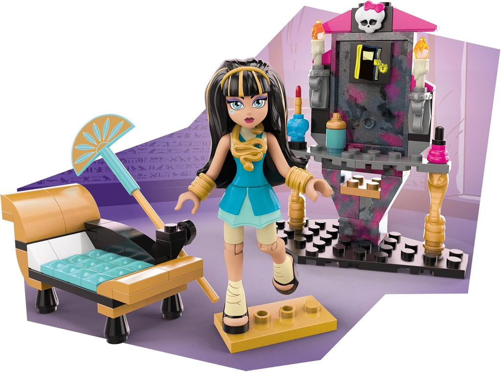 Mega Bloks Monster High Cleo's Gore-geous Vanity Playset