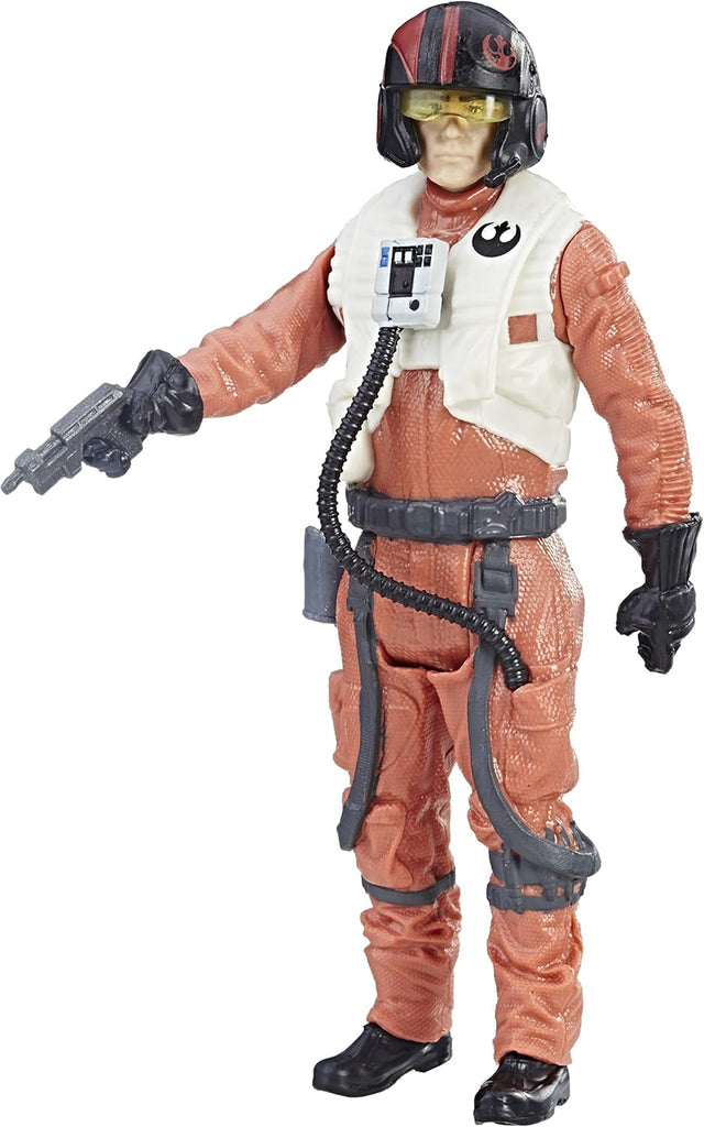 Star Wars: The Last Jedi - Poe Dameron (Resistance Pilot) Force Link Figure 3.75 Inches