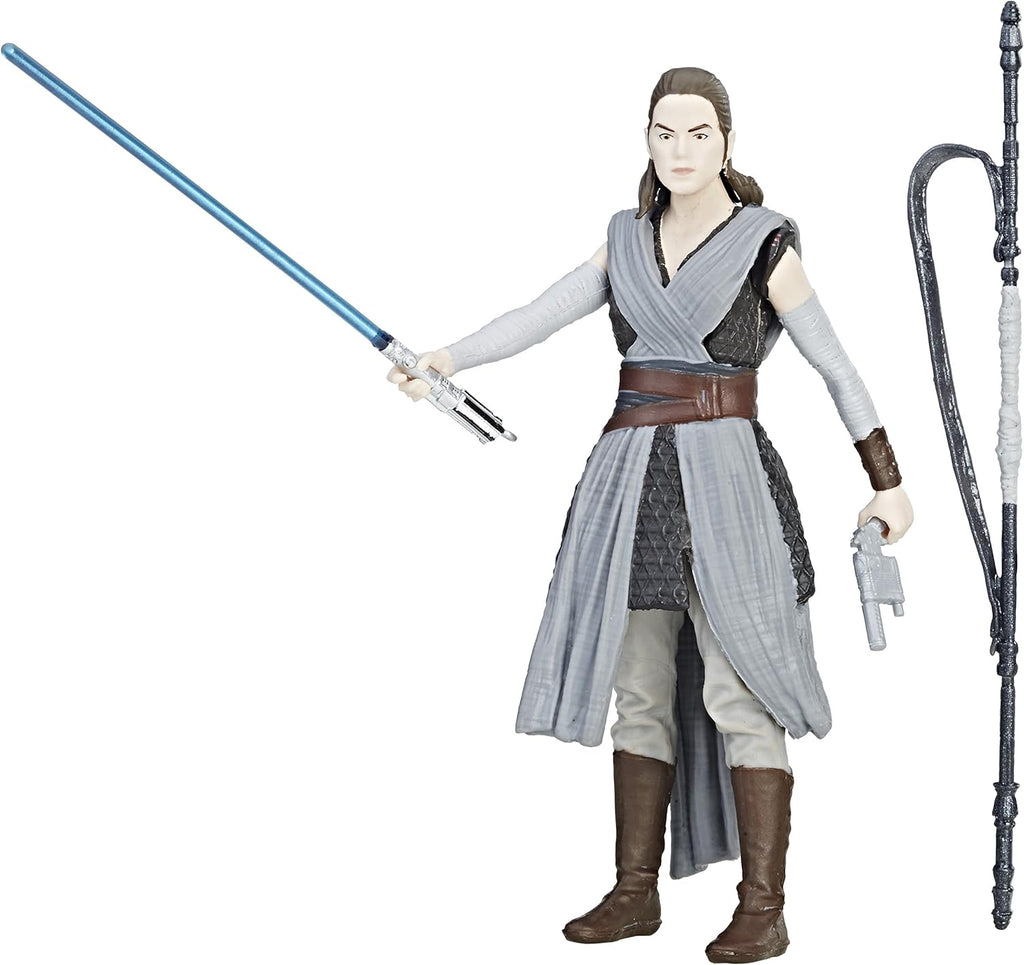 Star Wars: The Last Jedi - Rey (Jedi Training) Force Link Figure 3.75 Inches