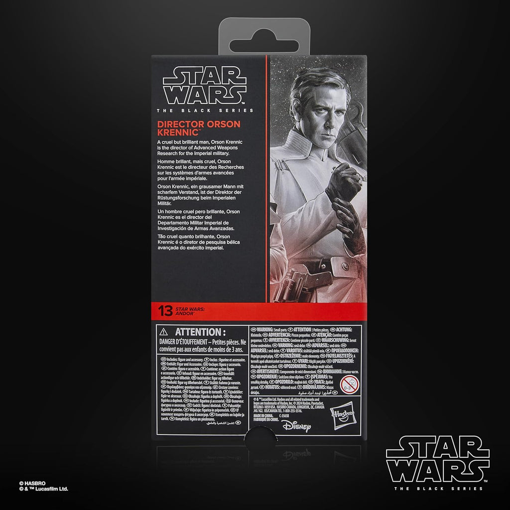 Black Series Star Wars: Andor - Director Orson Krennic 6" Action Figure