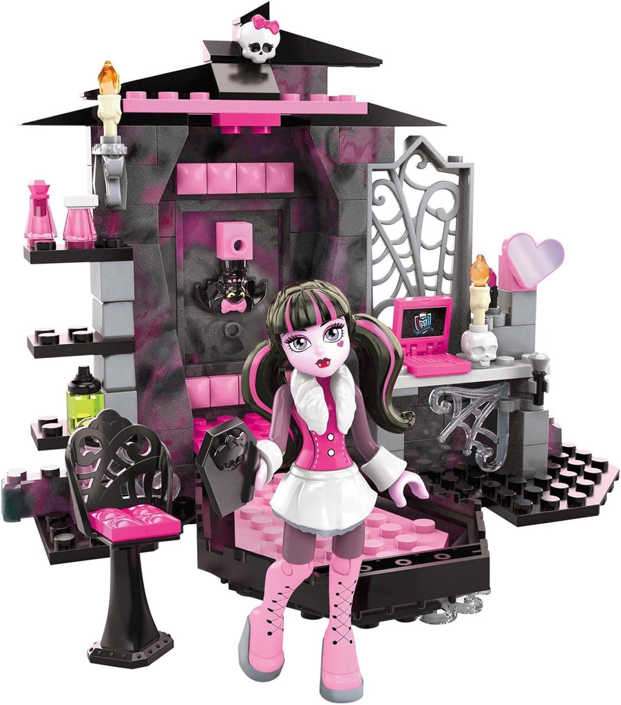 Mega Bloks Monster High Draculaura's Vamptastic Room Building Set