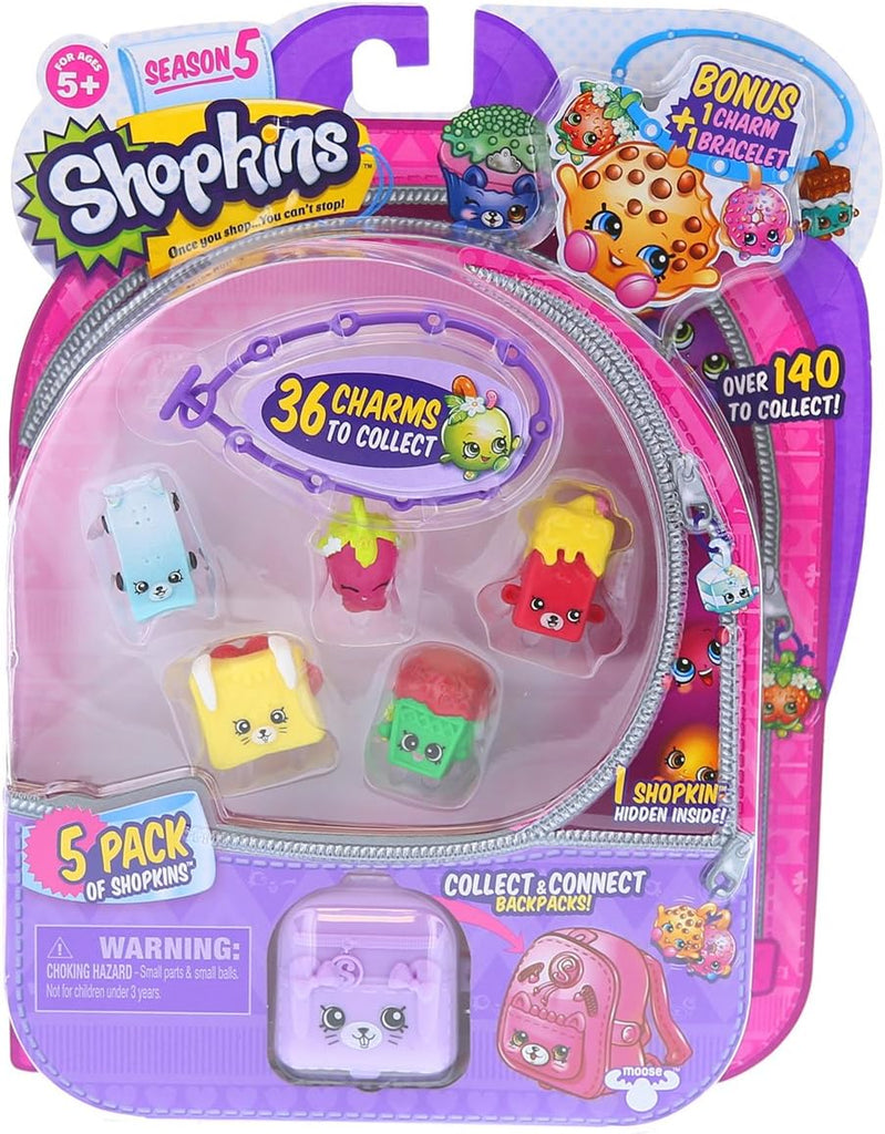 Shopkins Season 5 (5 Pack) (Styles Will Vary)