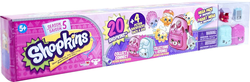 Shopkins Season 5 MEGA Pack (20 Shopkins) (Styles Will Vary)