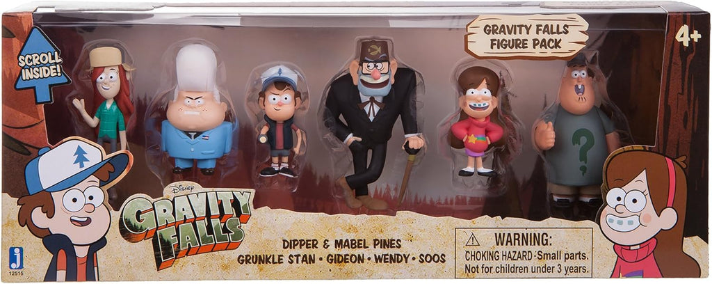 Disney Gravity Falls 2-Inch Mini Figure 6-Pack