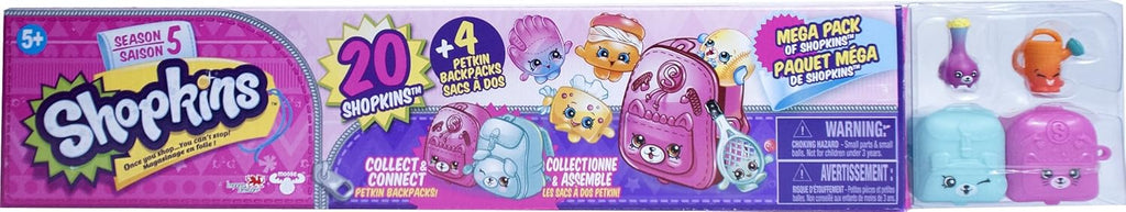 Shopkins Season 5 MEGA Pack (20 Shopkins) (Styles Will Vary)