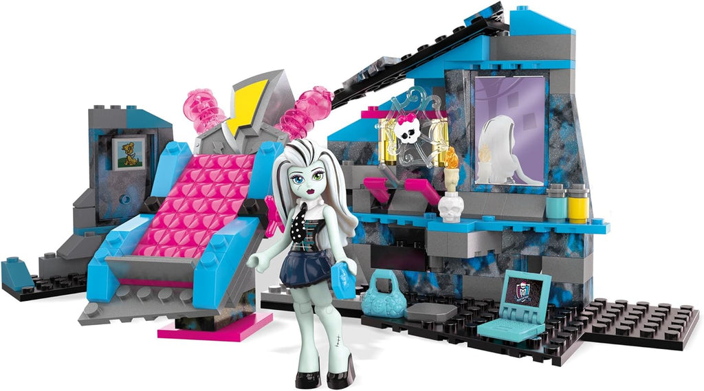 Mega Bloks Monster High Frankie Electric Room Building Set