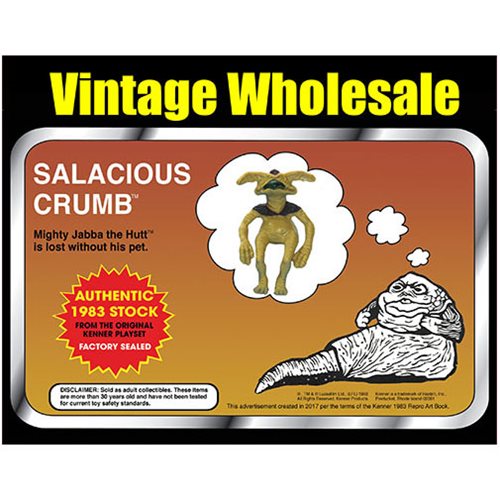 Star Wars Salacious Crumb Vintage Kenner Action Figure