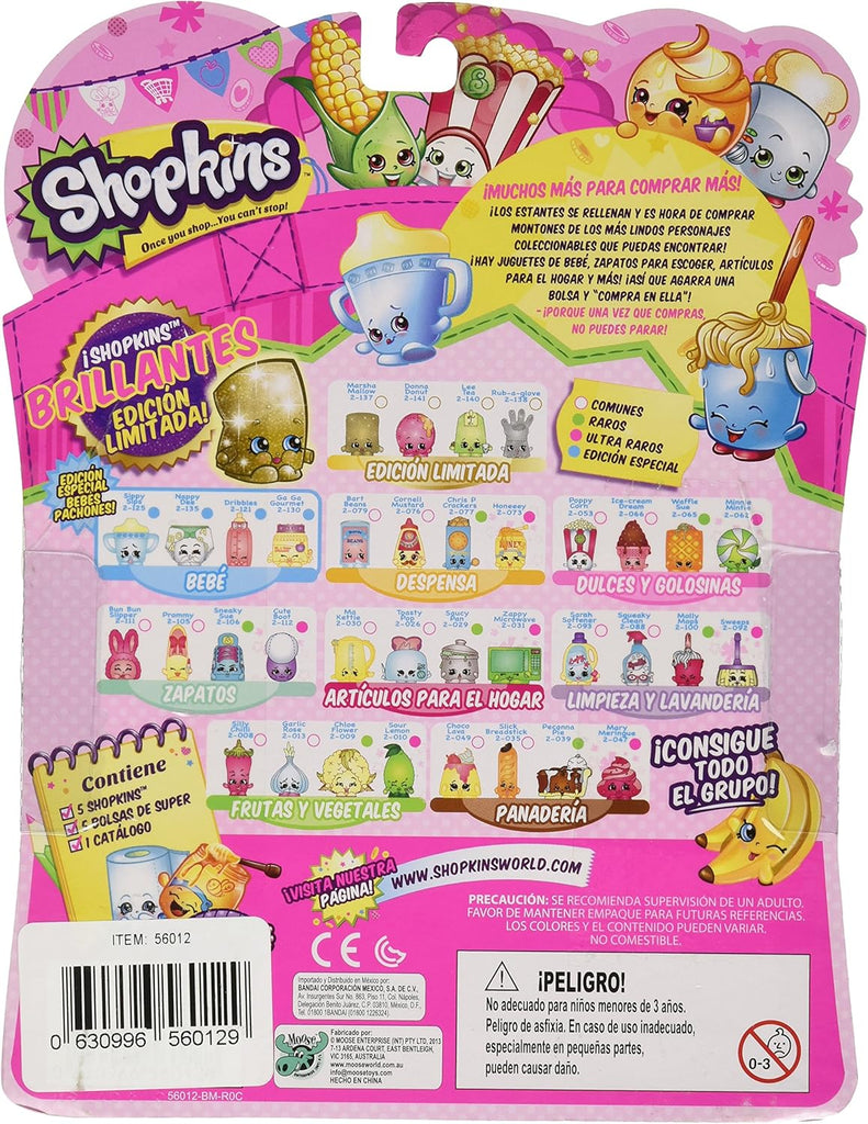 Shopkins Season 2 (5 Pack) (Styles Will Vary)