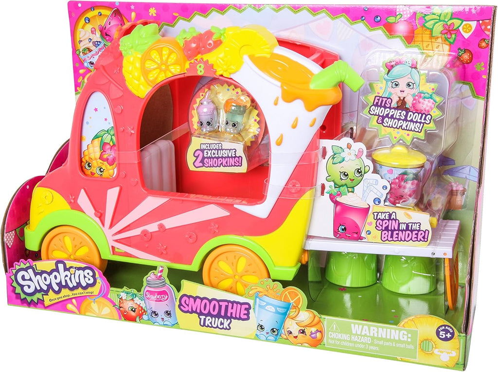 Shopkins Shoppies Groovy Smoothie Juice Truck Playset