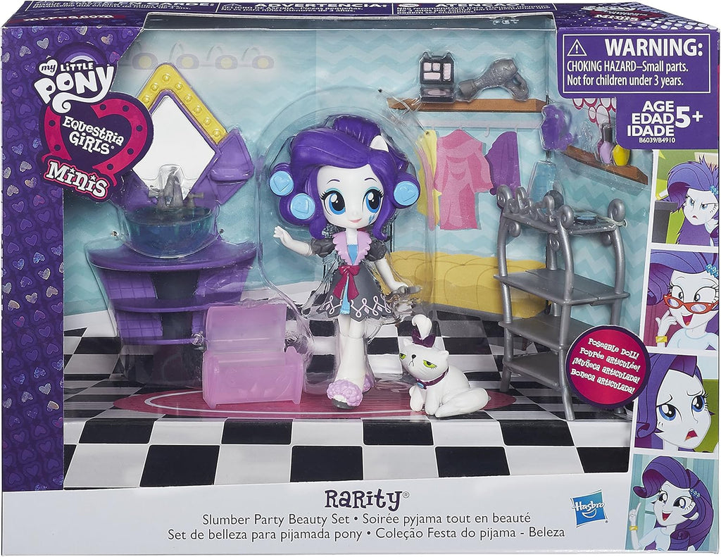 My Little Pony Equestria Girls Minis Rarity Slumber Party Beauty Set