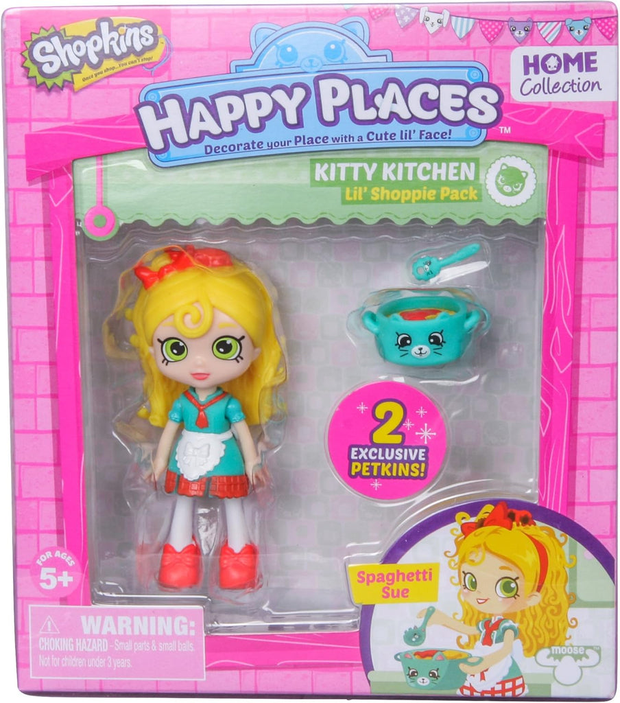 Shopkins Happy Places S1 Spaghetti Sue Lil' Shoppie Pack (Kitty Kitchen)