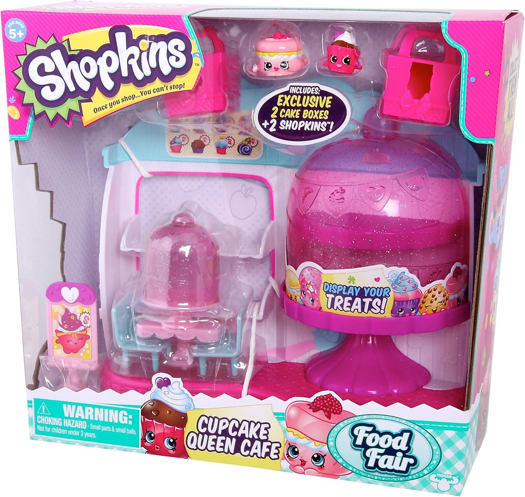 Shopkins Food Fair - Cupcake Queen Cafe Playset