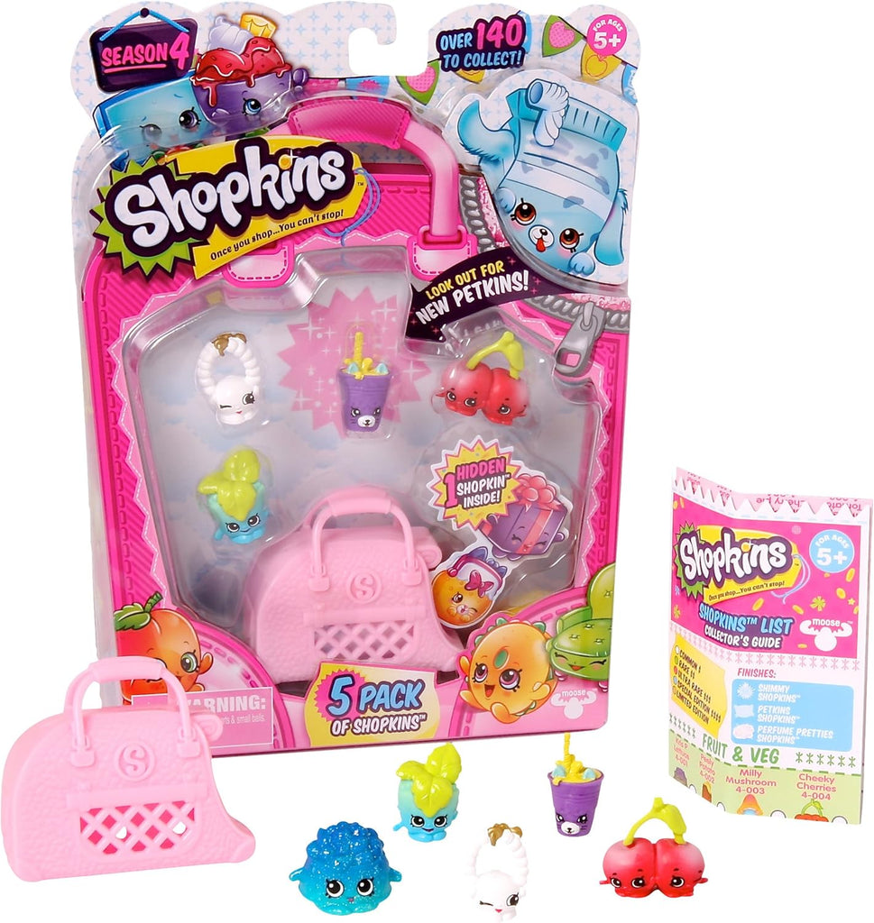 Shopkins Season 4 (5 Pack) (Styles Will Vary)