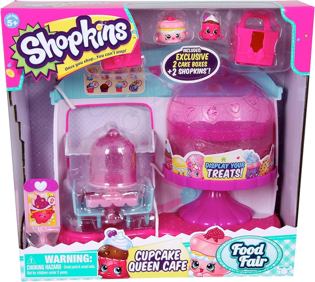 Shopkins Food Fair - Cupcake Queen Cafe Playset