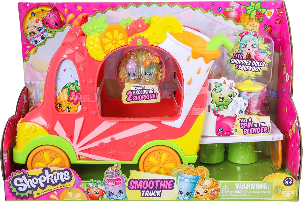 Shopkins Shoppies Groovy Smoothie Juice Truck Playset