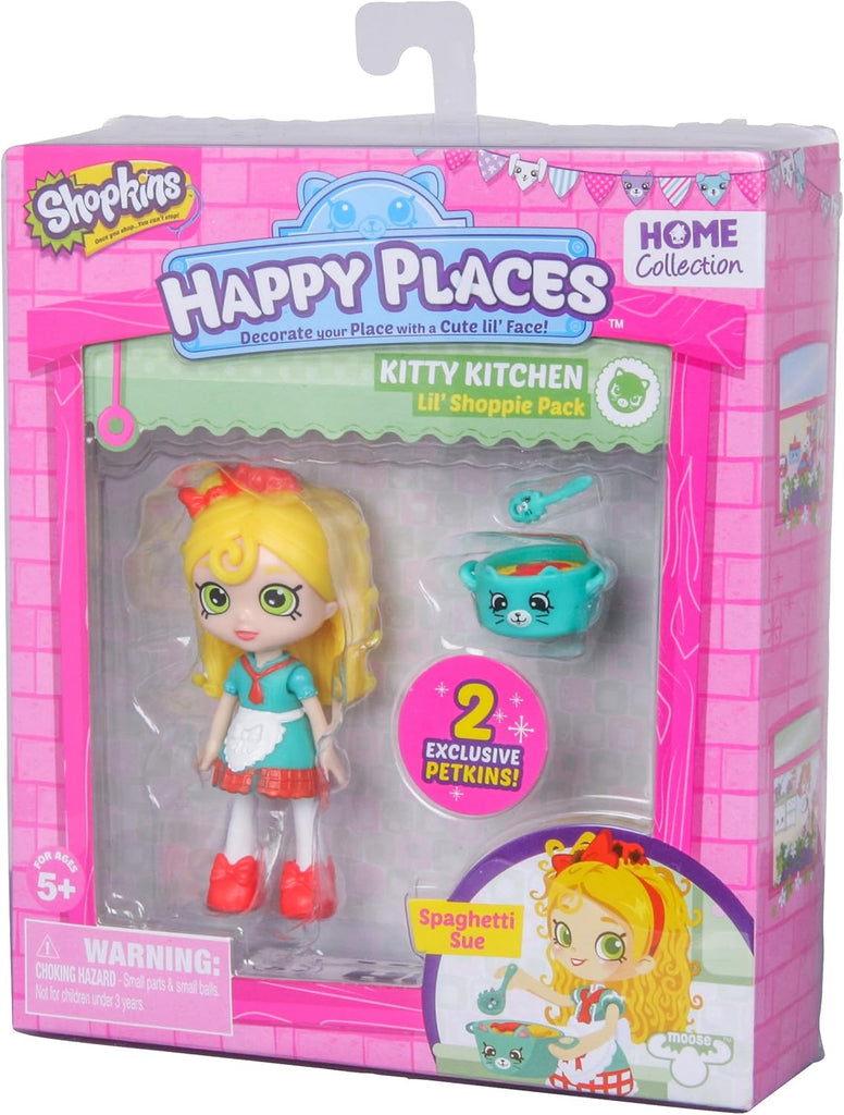 Shopkins Happy Places S1 Spaghetti Sue Lil' Shoppie Pack (Kitty Kitchen)