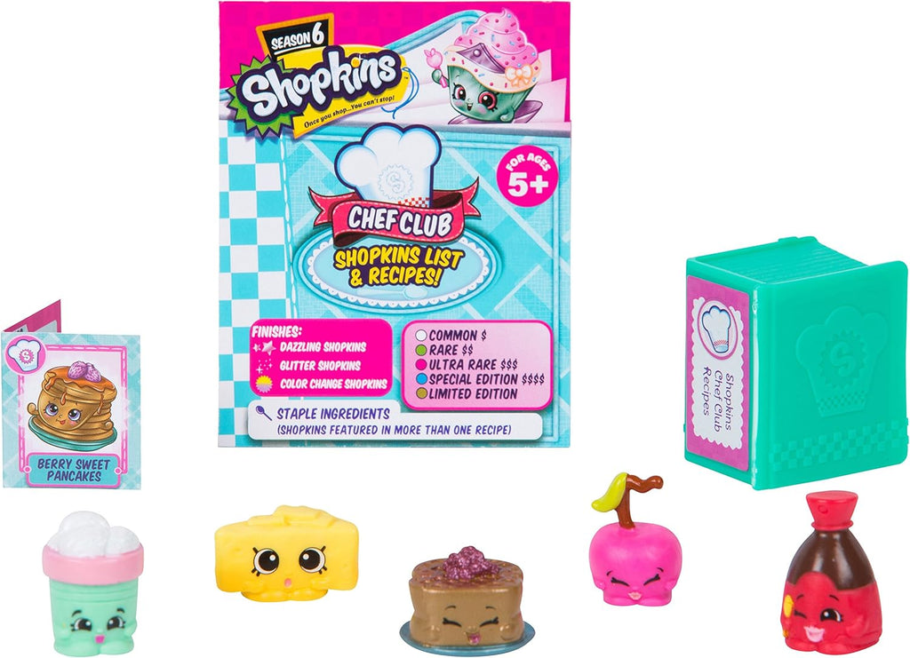 Shopkins Chef Club Playset (5 Pack) (Styles Will Vary)