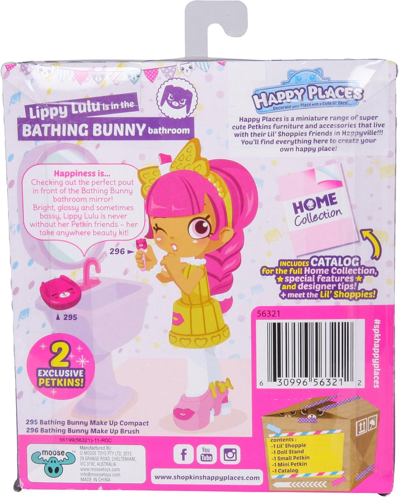 Shopkins Happy Places S1 Lippy Lulu Lil' Shoppie Pack (Bathing Bunny)