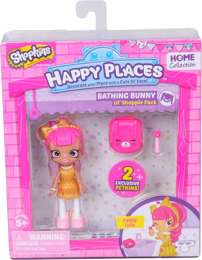 Shopkins Happy Places S1 Lippy Lulu Lil' Shoppie Pack (Bathing Bunny)