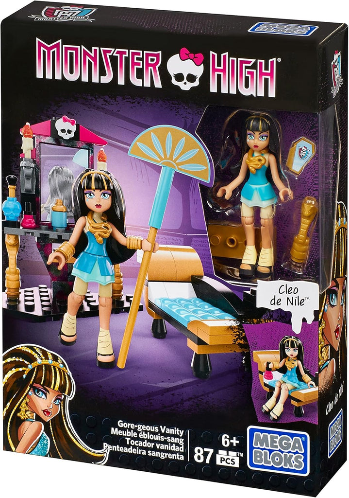 Mega Bloks Monster High Cleo's Gore-geous Vanity Playset