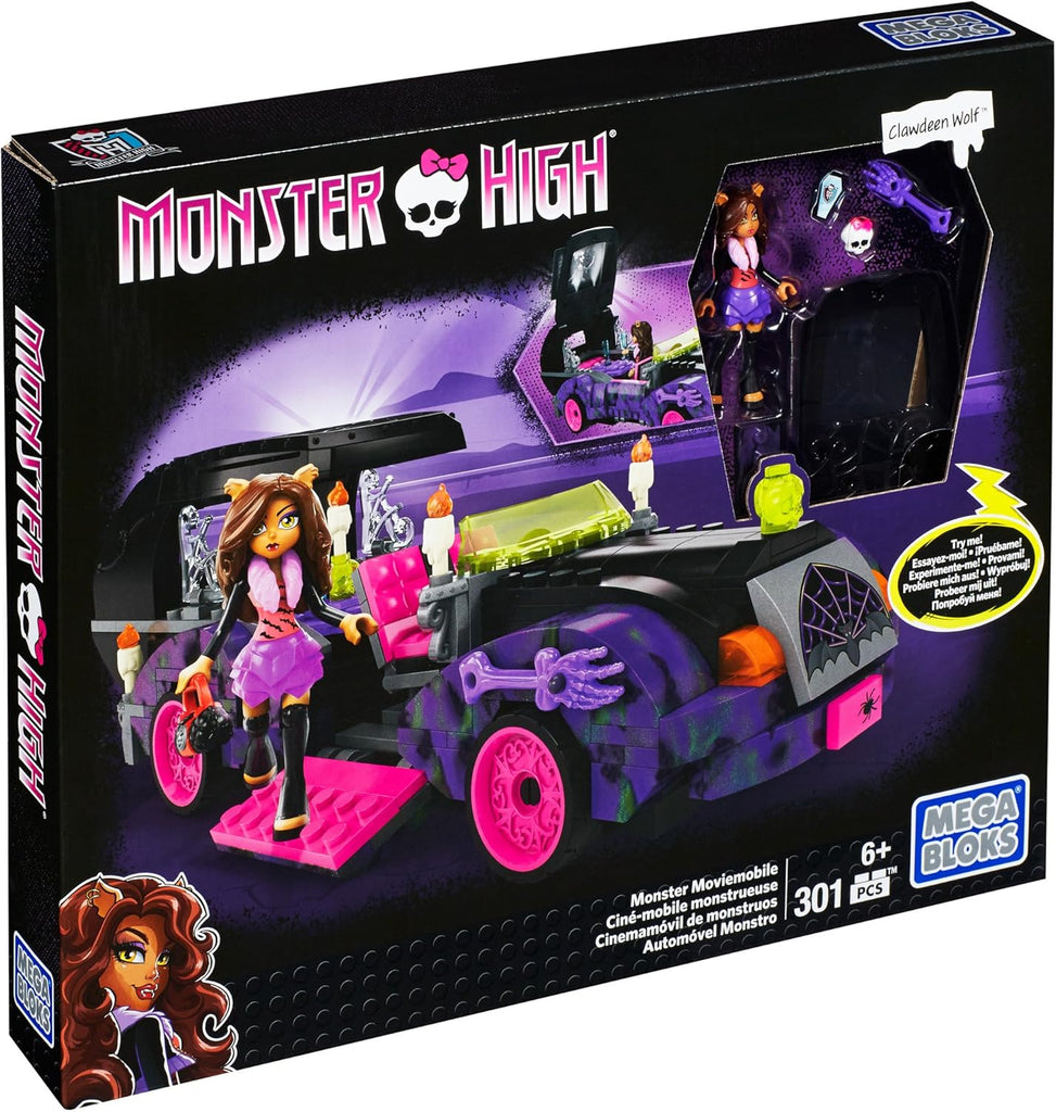 Mega Bloks Monster High Monster Moviemobile Building Set