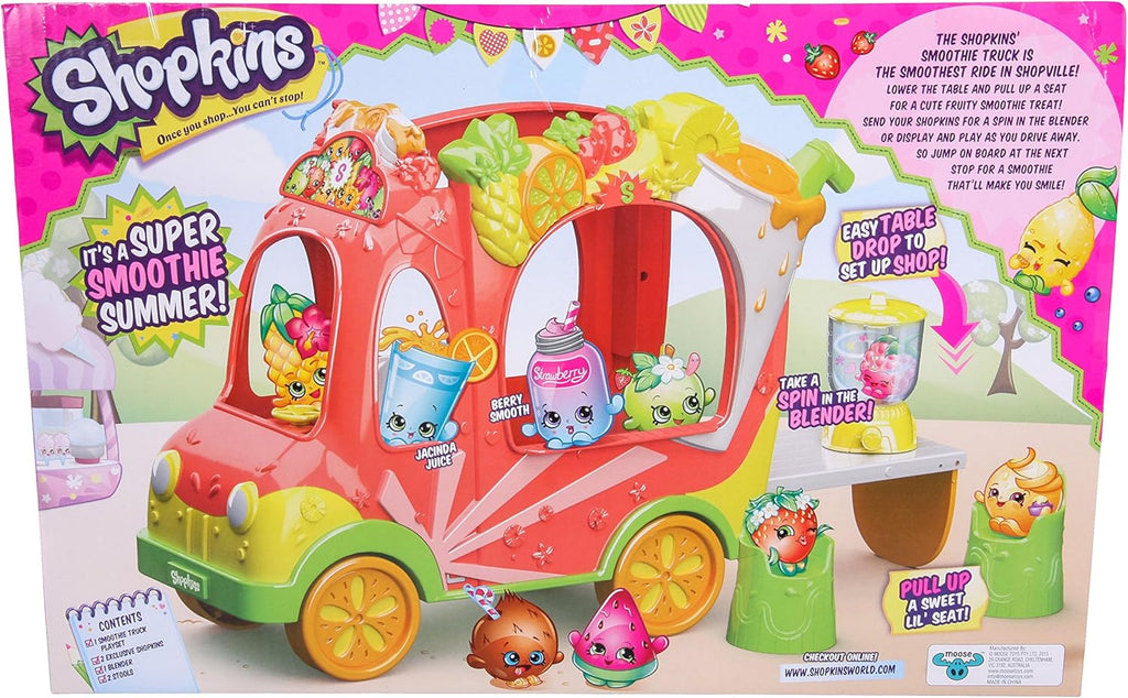 Shopkins Shoppies Groovy Smoothie Juice Truck Playset