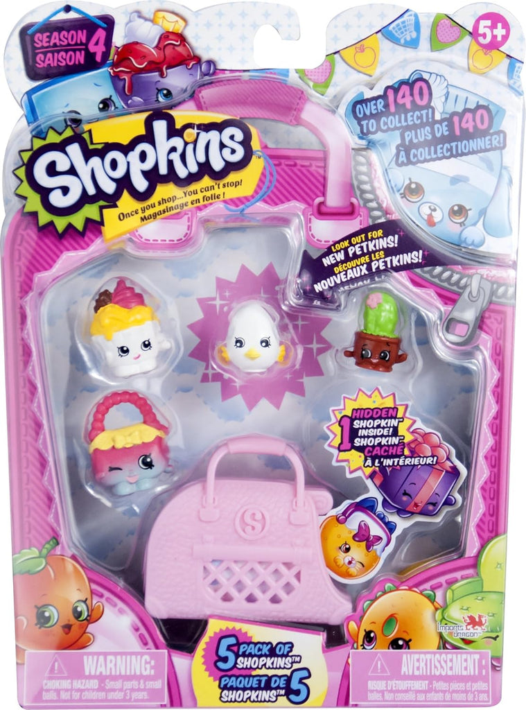 Shopkins Season 4 (5 Pack) (Styles Will Vary)