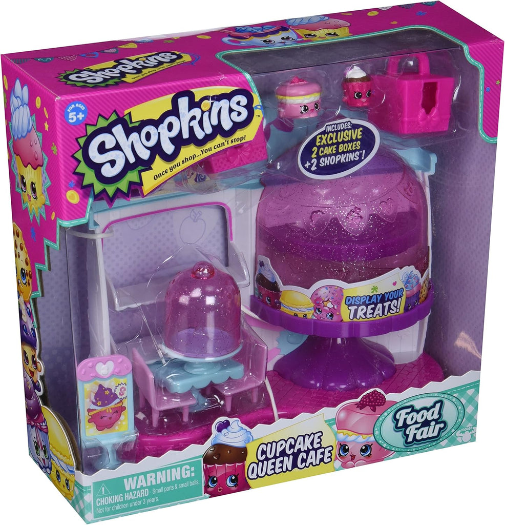 Shopkins Food Fair - Cupcake Queen Cafe Playset