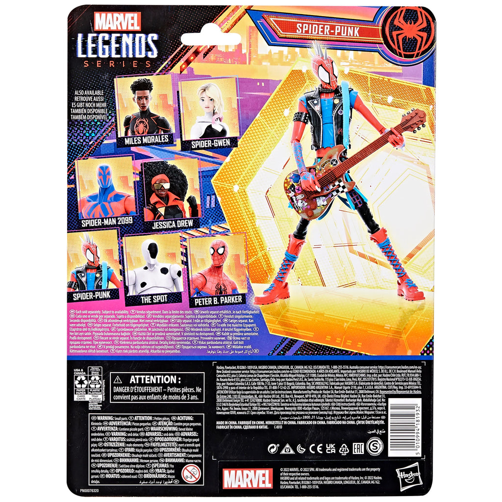 Spider-Man: Across The Spider-Verse Part 1: Spider-Punk 6" Action Figure