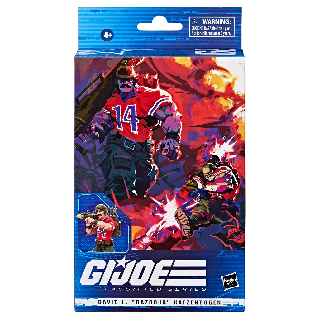 G.I. Joe Classified Series David L. "Bazooka" Katzenbogen 6-Inch Action Figure
