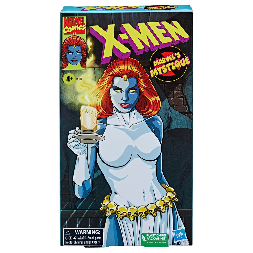 Marvel Legends X-Men 90s Animated Series VHS Box: Mystique 6-inch AF