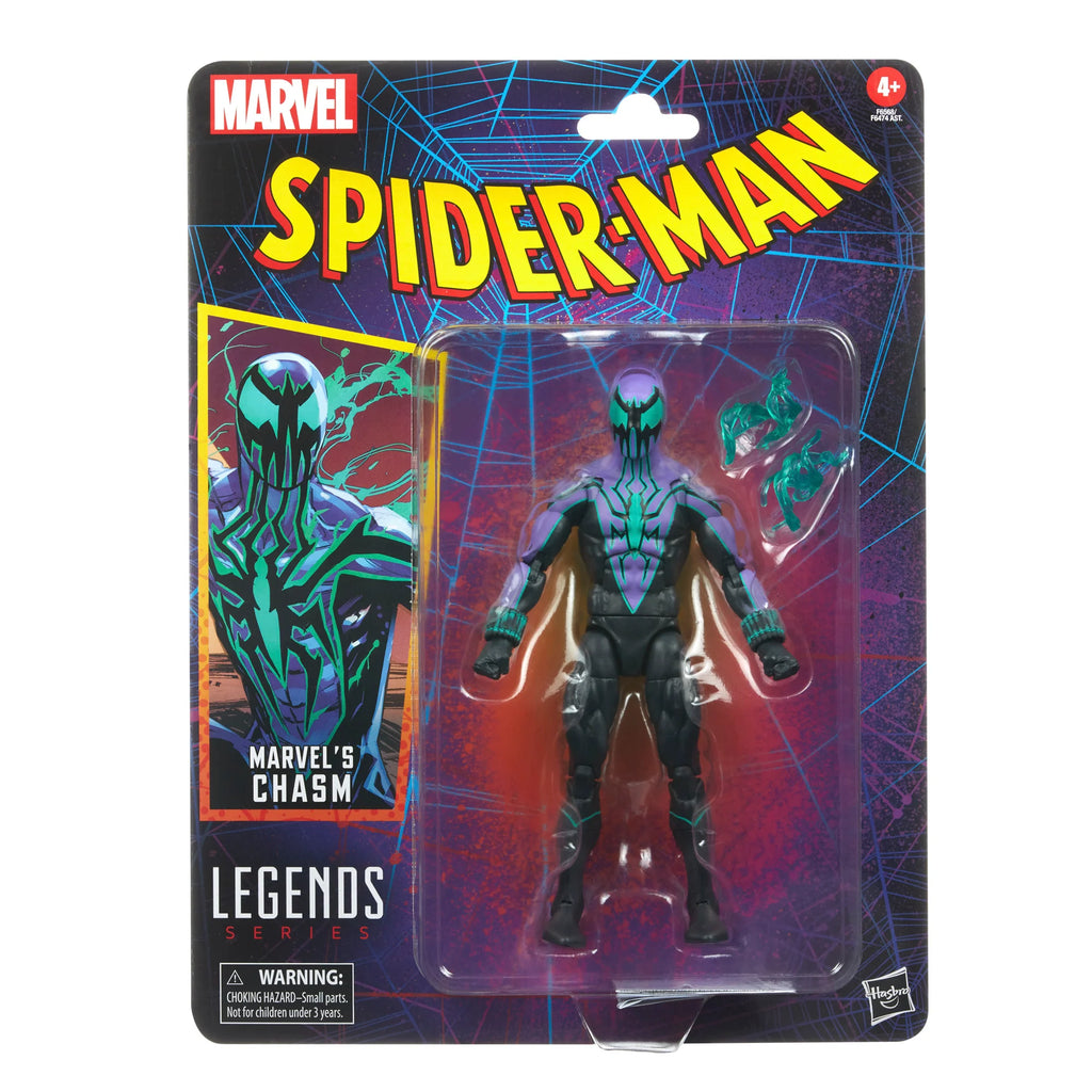 Spider-Man Retro Marvel Legends Chasm 6" Action Figure
