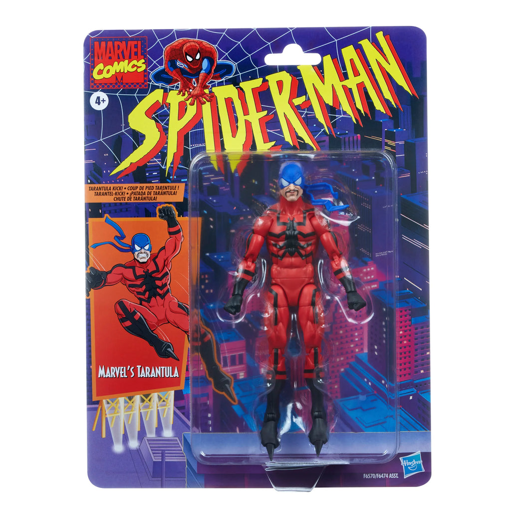 Spider-Man Retro Marvel Legends Tarantula 6" Action Figure