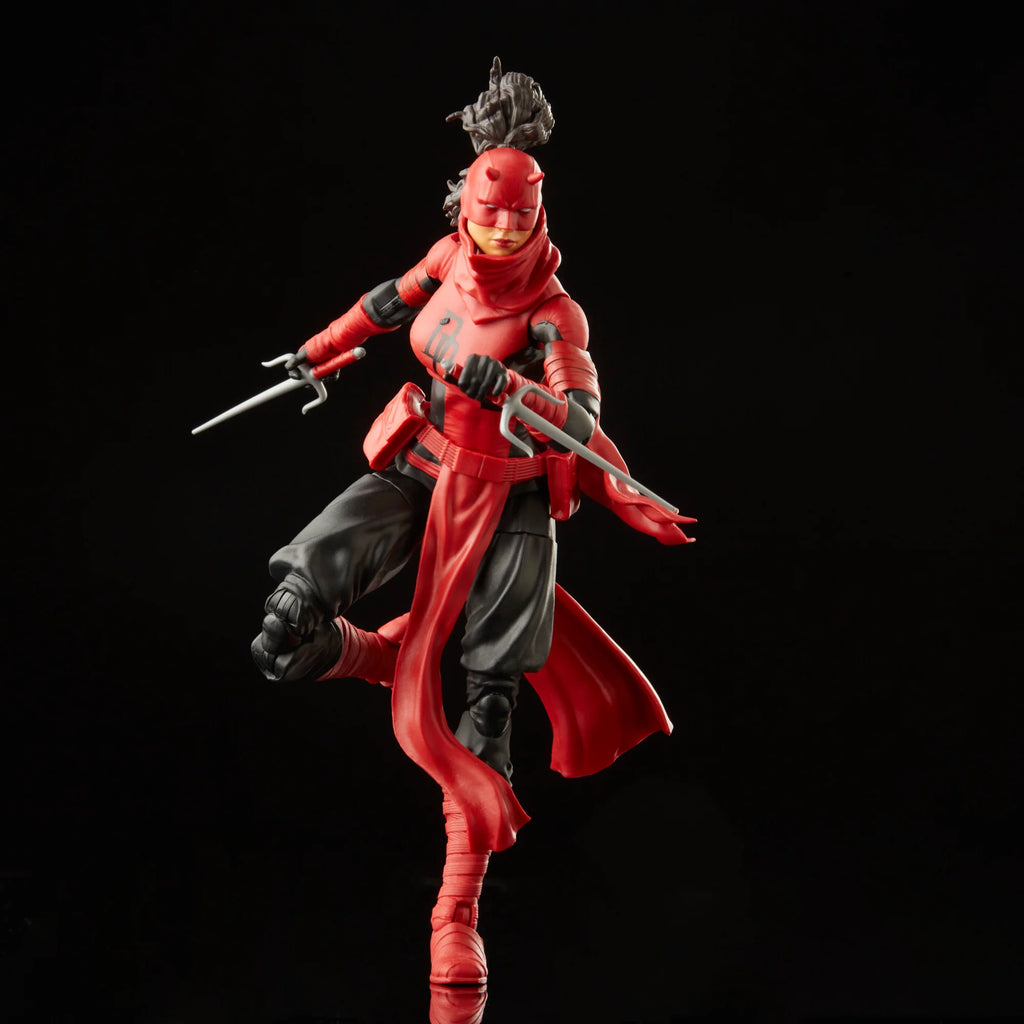 Spider-Man Retro Marvel Legends Elektra Natchios Daredevil 6" Action Figure
