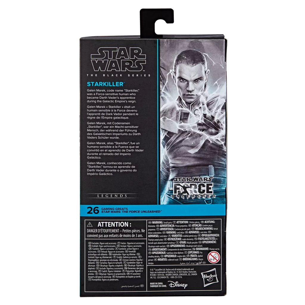 Black Series Star Wars: The Force Unleashed - Starkiller 6" Action Figure